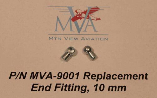 MVA-9001 All Metal End Fitting Gas Springs 10mm Ball
